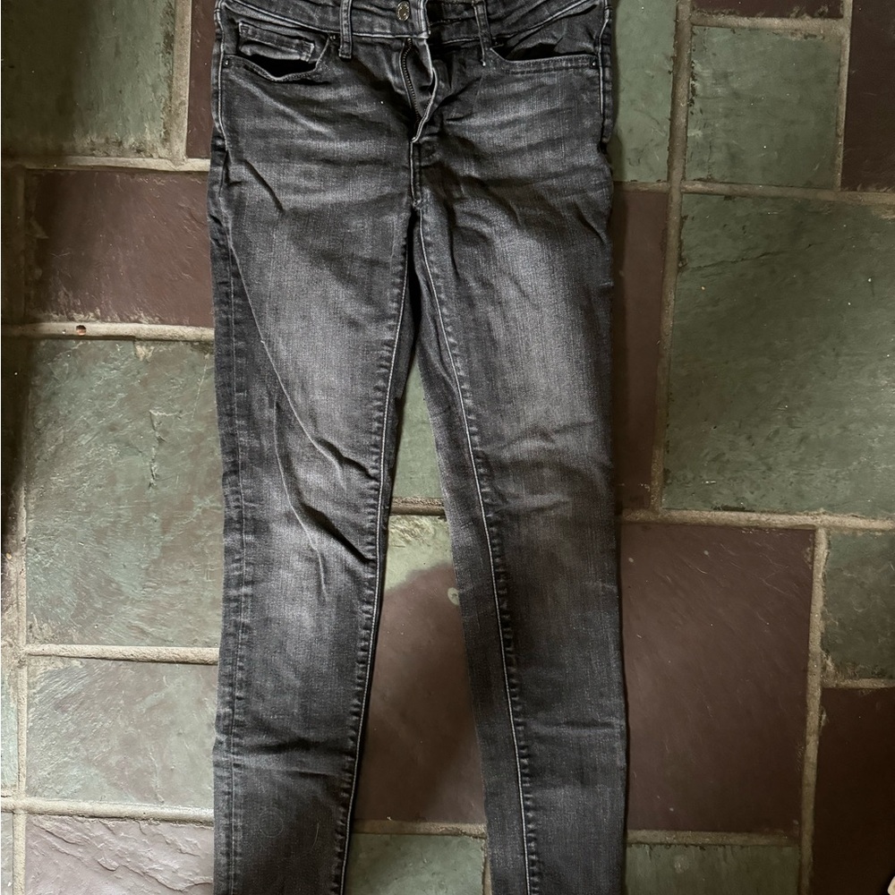 Levi's Black Skinny Jeans Premium Denim